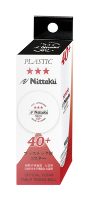 3 Estrelas 40+ Shangai da Nittaku na Patacho Ténis de Mesa