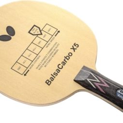 Balsa Carbon X5 da Butterfly na Patacho Ténis de Mesa