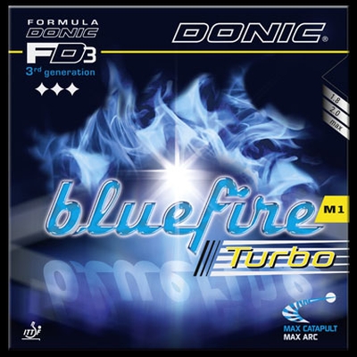 Blue Fire M1 Turbo da Donic na Patacho Ténis de Mesa
